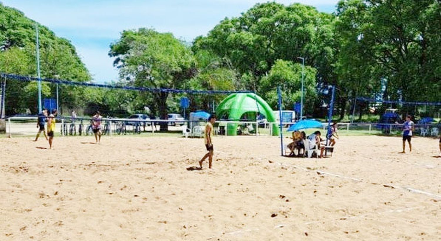 Torneo de Beach Voley organizado por la subsecretaría de Deportes