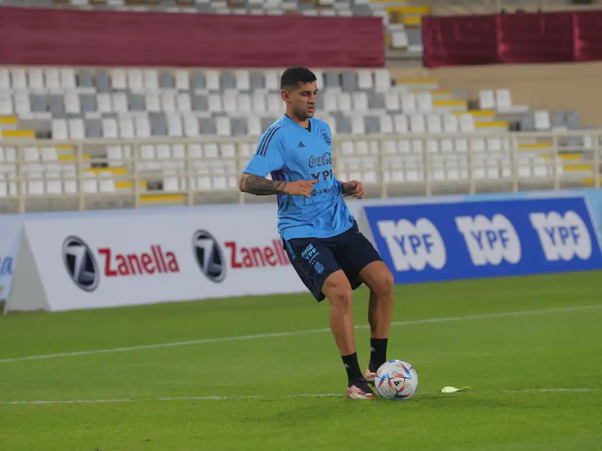 La selección Argentina volvió a entrenar en Abu Dhabi