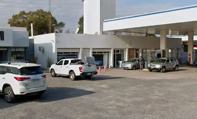 Los robos se concentraron en las proximidades de la Estación de Servicio YPF de la Autovía 7. FOTO: Mercedes Ya