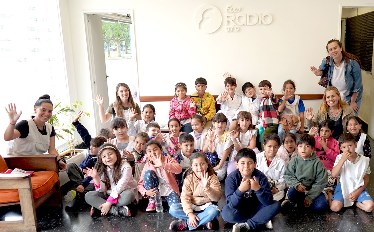 En Ecos Diarios. Los alumnos de la Escuela Primaria Nº 40