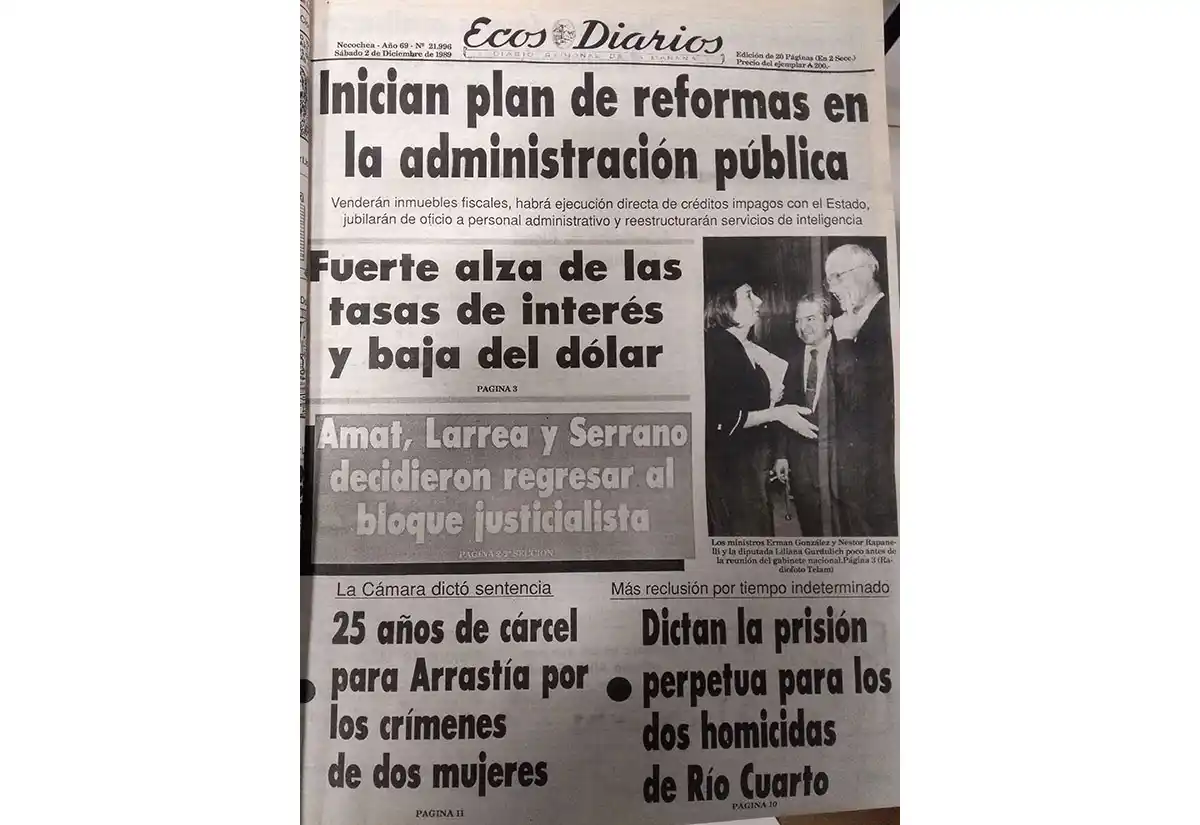 Sábado 2 de diciembre de 1989