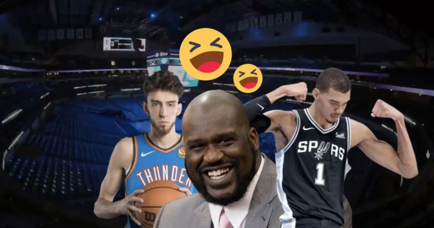 ¿Shaquille O'Neal se burla de Victor Wembanyama y Chet Holmgren? Enterate aquí