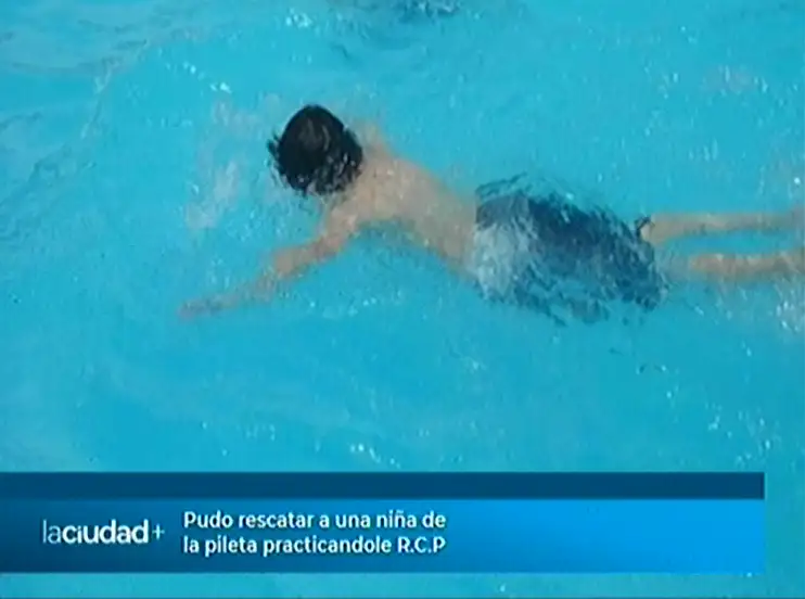 Jeronimo Arzuaga de 17 años rescató a una nena de 11 años practicandole RCP | La Ciudad