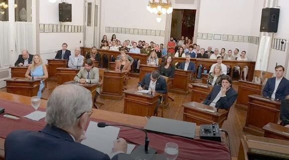 El intendente Lunghi abrió las sesiones ordinarias con llamado de unidad en Tandil