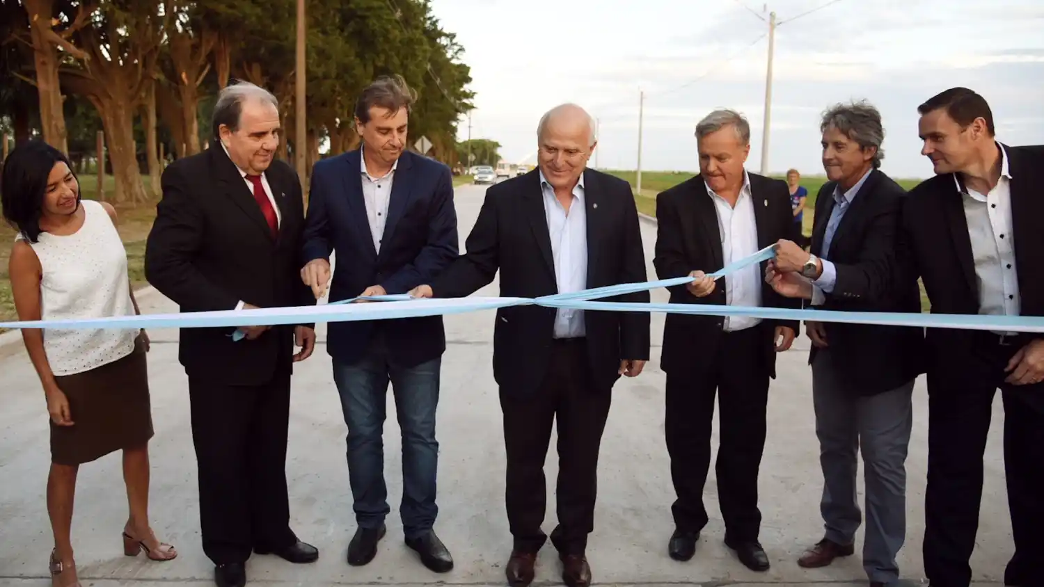 Lifschitz inauguró la primera etapa de la nueva Circunvalación de Gálvez