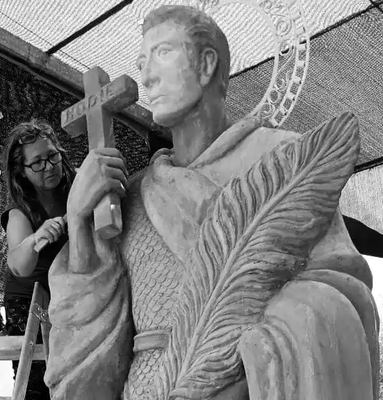 Hoy Entronizarán la imagen más alta de la provincia en honor a San Expedito