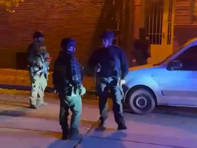 Frustraron golpe boquetero en un Banco Provincia de Baradero. Foto: Captura de video