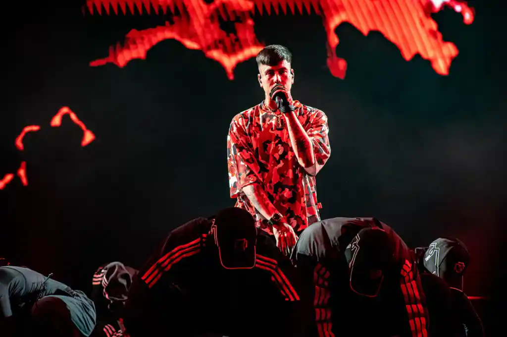 Este viernes fue la primera de seis fechas sold out que tiene en el Arena de Buenos Aires.