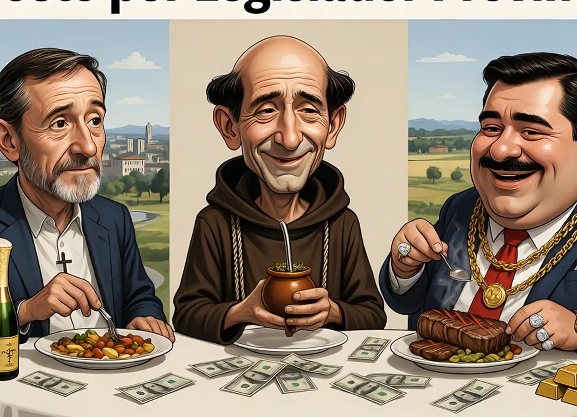 Podio. Los que más gastan y los que menos.