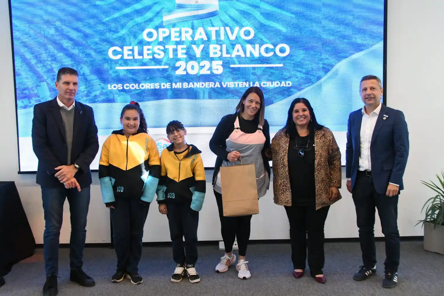 operativo celeste y blanco
