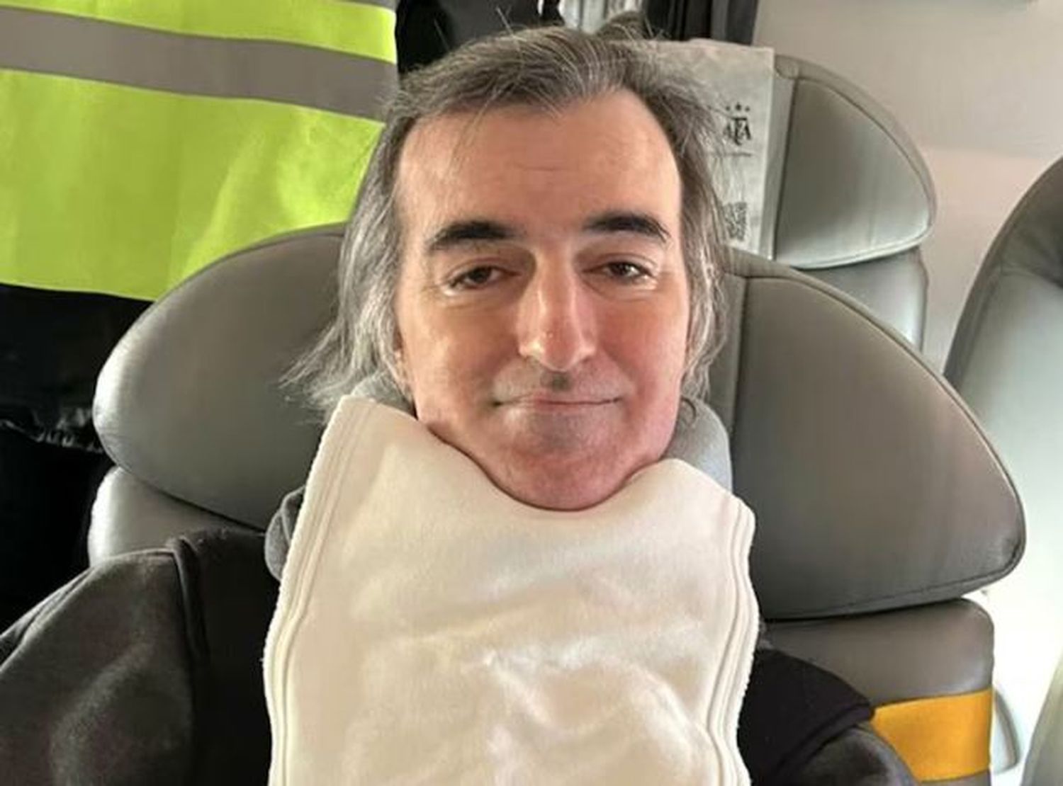 Esteban Bullrich, quien lucha contra la Esclerosis Lateral Amiotrófica (ELA), se mostró orgulloso de su hija Luz