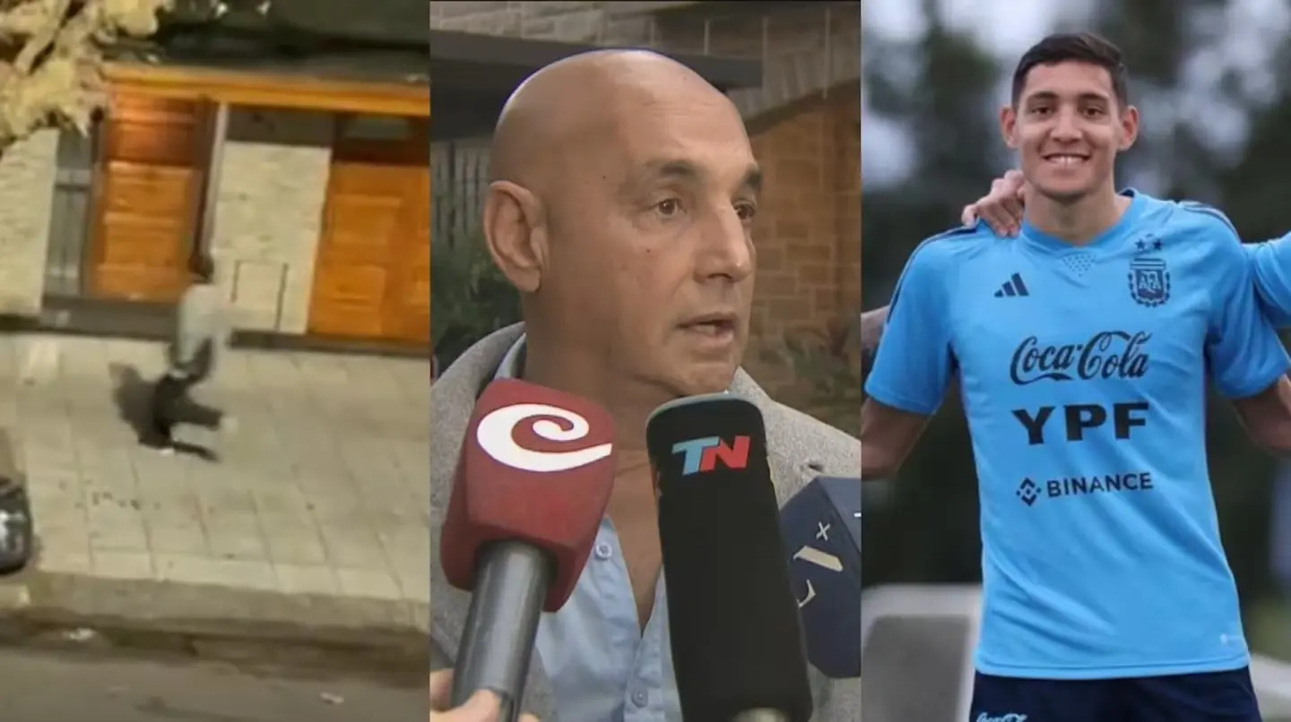 Violenta entradera al suegro de Nahuel Molina en Lanús: le gatillaron en la cabeza y se tirotearon con la policía