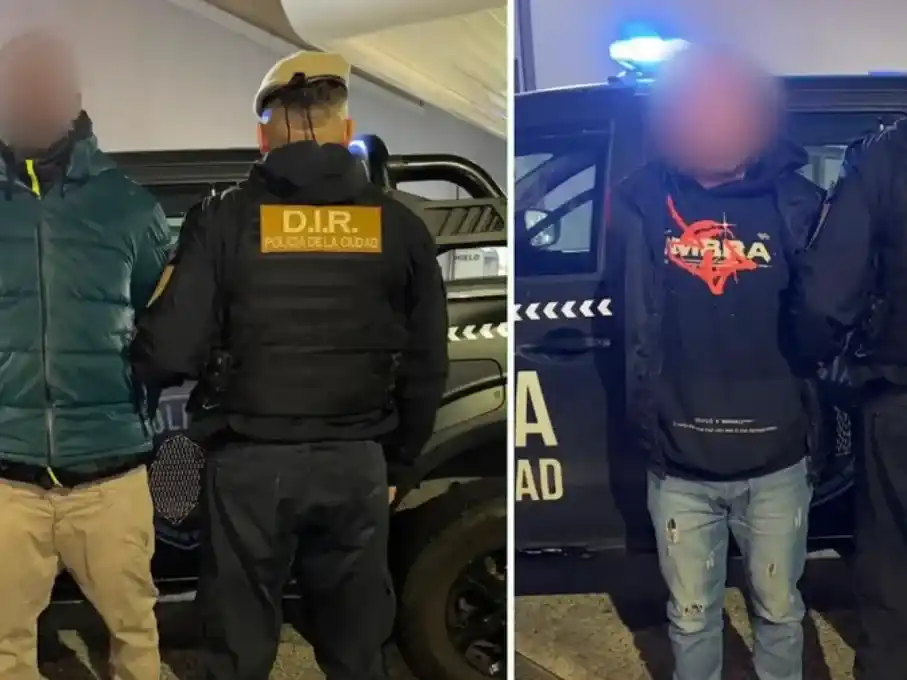Dos extranjeros fueron arrestados en Buenos Aires.