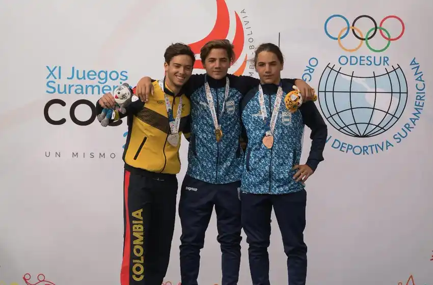 El oro llegó desde el agua