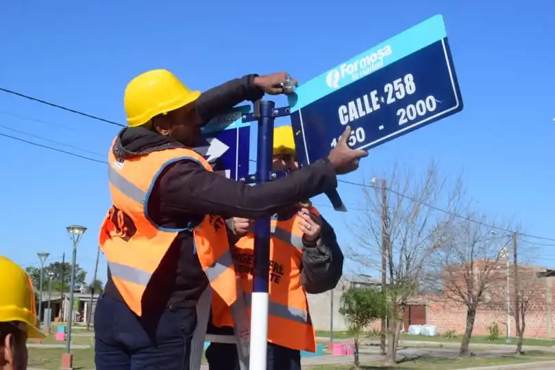 La comuna suma nomencladores a
calles de la zona norte de la ciudad