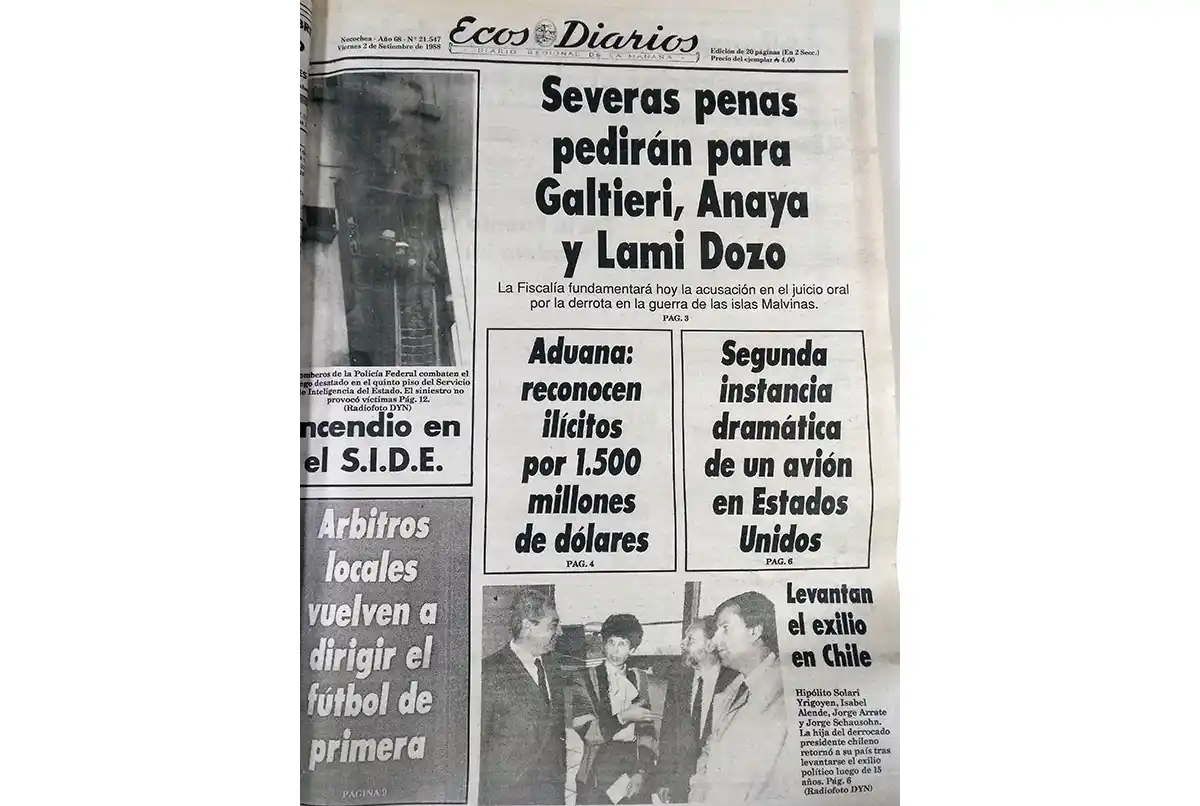 Viernes 2 de Septiembre de 1988