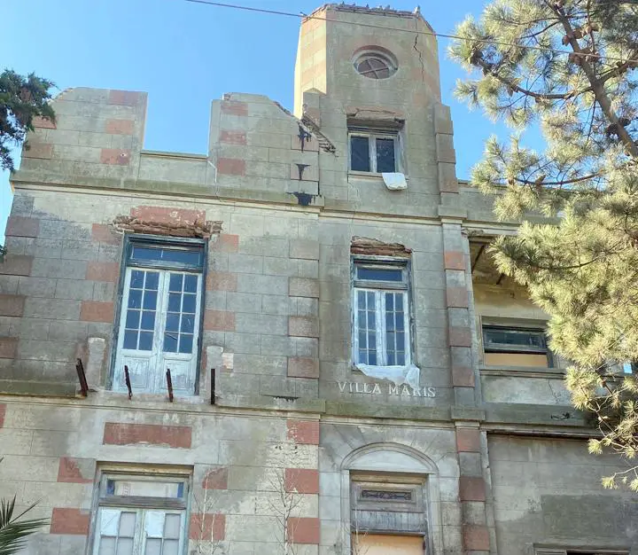 “Reliquia”. Es la casona ubicada en la localidad de Quequén