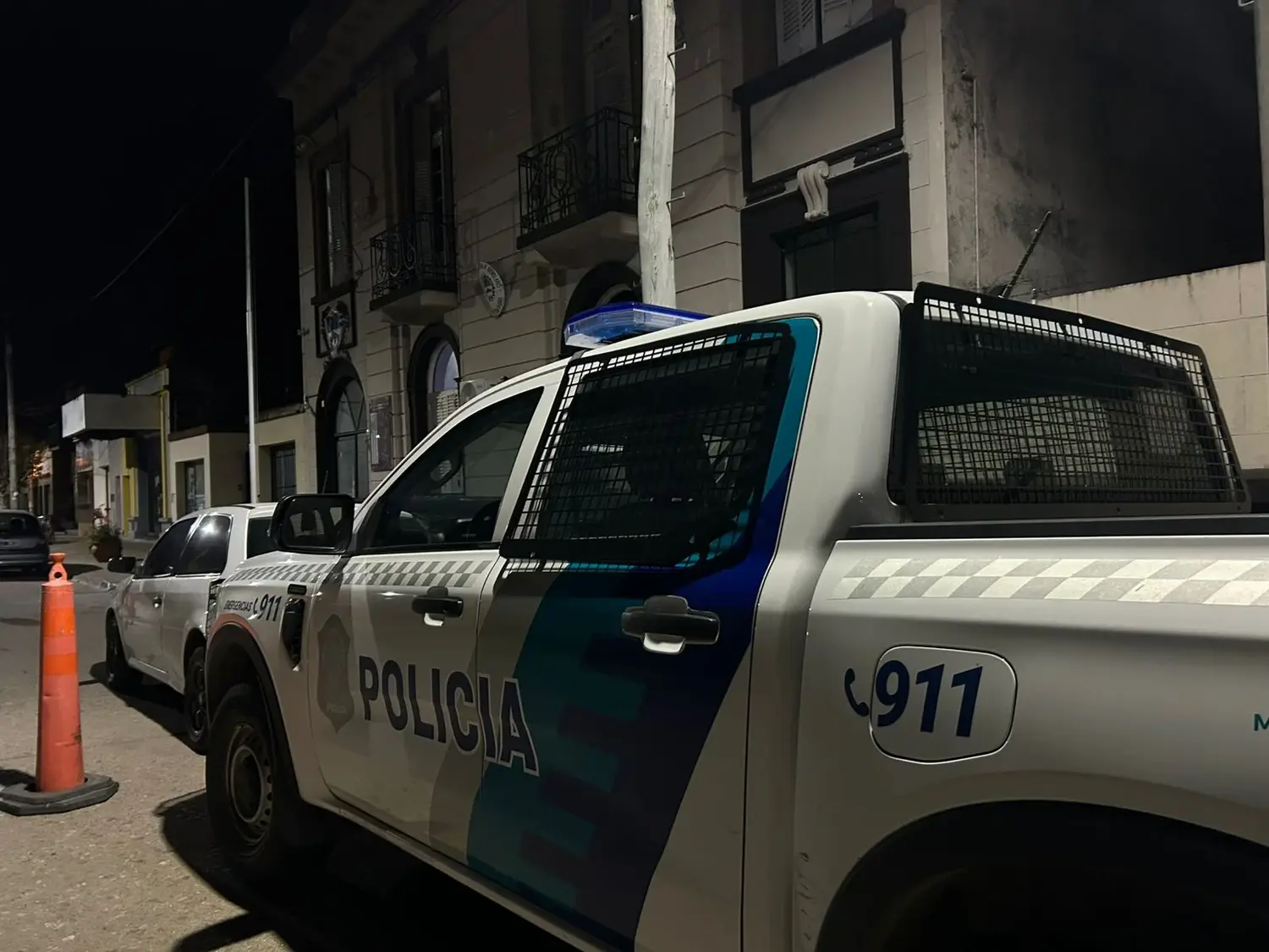 Ambos agresores fueron trasladados a la Comisaría.