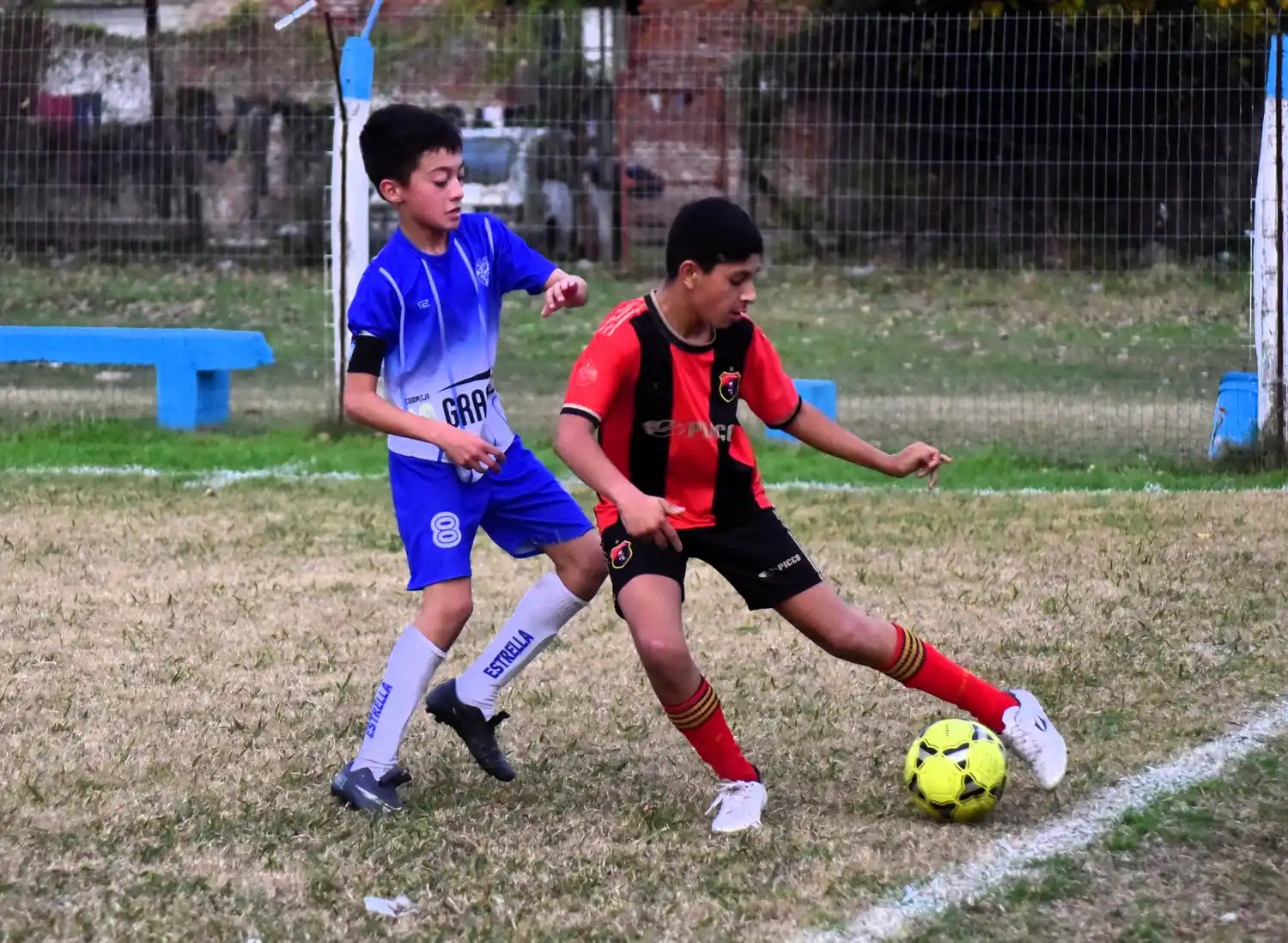 Los chicos vivieron otra jornada a puro fútbol