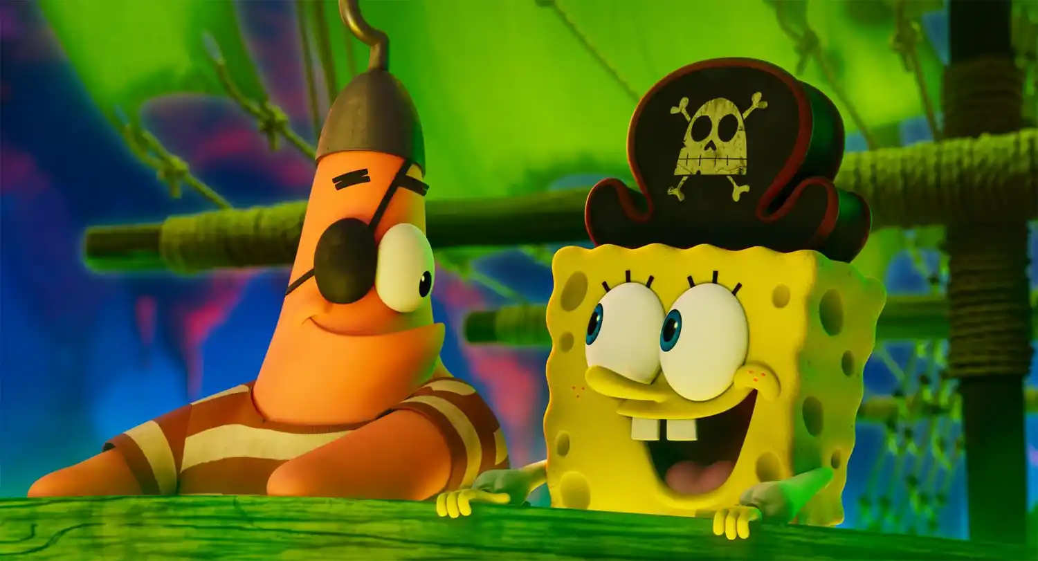 La nueva película de Bob Esponja está en los cines.