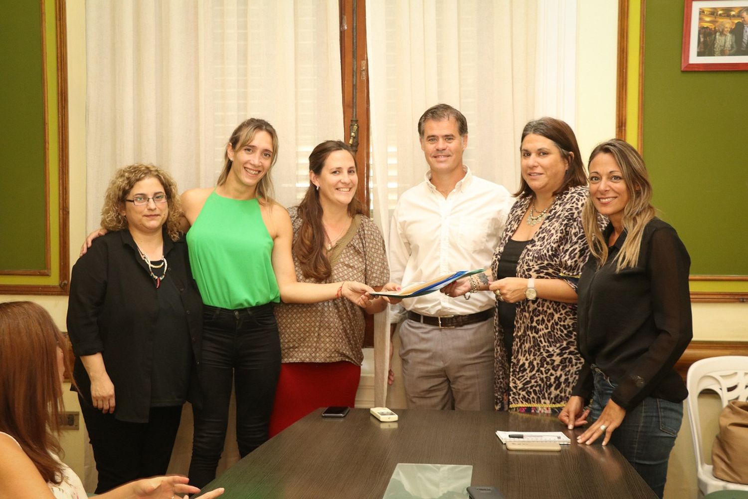 Piaggio recibió a la secretaria de Mujeres de la provincia de Entre Ríos