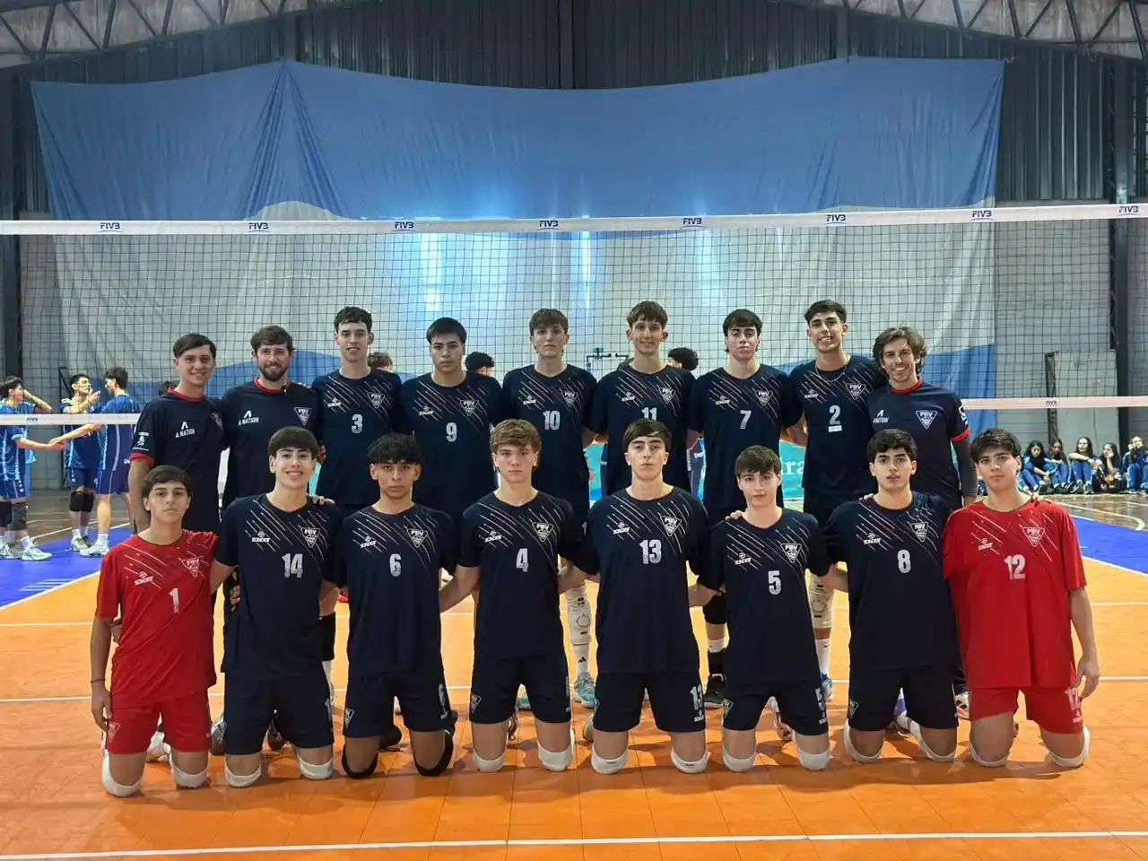 El equipo masculino de Buenos Aires resultó subcampeón en el Argentino U18. Foto: Feva