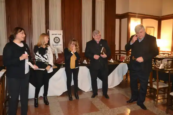 Cambio de autoridades en Rotary Club Gualeguay