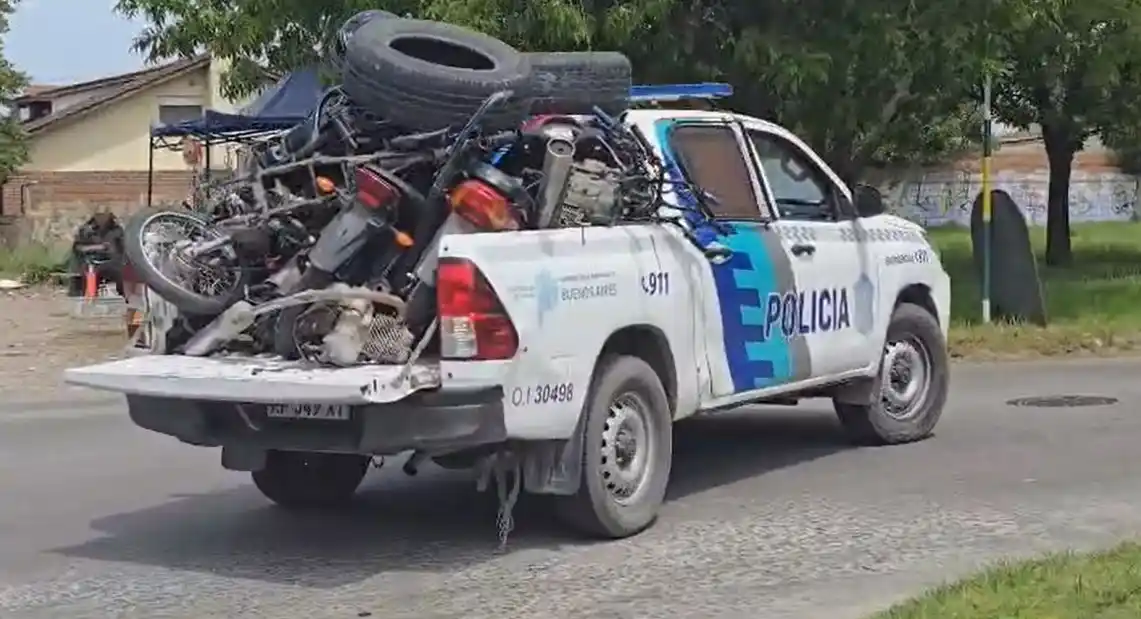 El allanamiento se realizó en Irala al 5700.