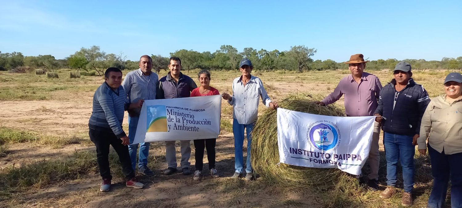 En El Potrillo se llevan adelante capacitaciones y acciones para la conservación de forrajes