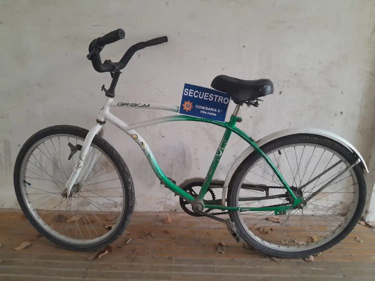 Villa Cañas: dos chicos detenidos por robar una bicicleta