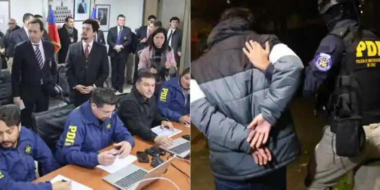 En Chile desmantelan red de lavado de dinero vinculada al Tren de Aragua: detenidas 52 personas