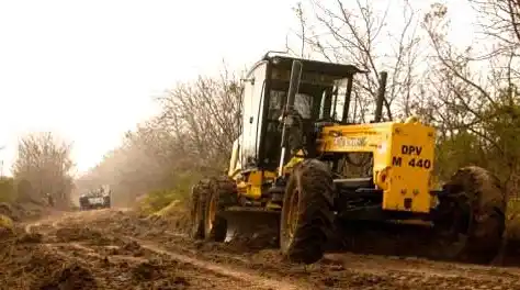 Trabajador vial entrerriano murió aplastado por una máquina
