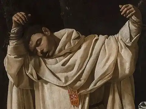 San Serapio, por Zurbarán.