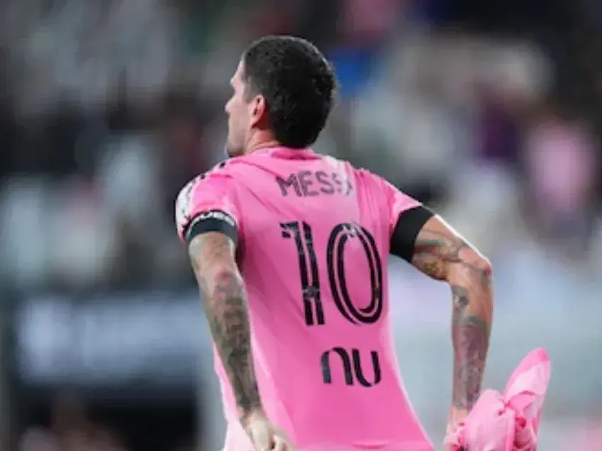 De Paul y su especial dedicatoria a los Messi tras la muerte de Jorge. Foto:Inter Miami