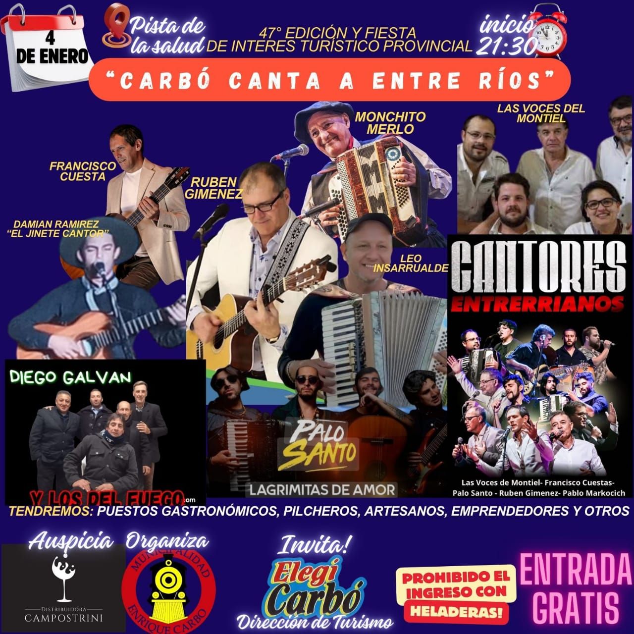 "Carbó canta a Entre Ríos"