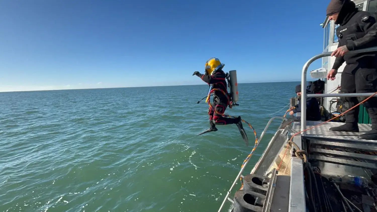 OSSE impulsa tareas clave de mantenimiento en el Emisario Submarino