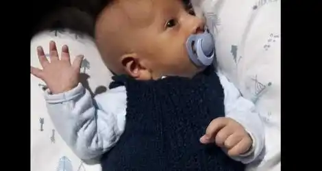 Se llama Félix y nació el día que se decretó la cuarentena