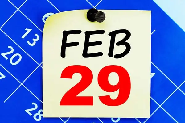El año bisiesto y un día especial para celebrar el cumpleaños