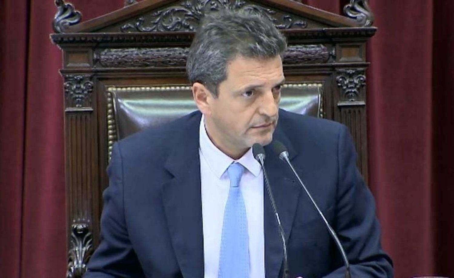 Sergio Massa le tuvo que pedir a Frigerio que se retirara del recinto