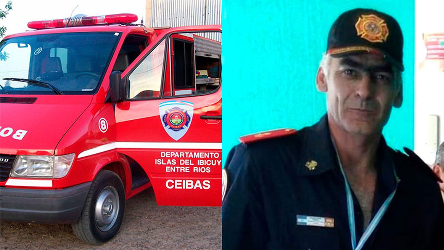 Un bombero le salvó la vida a una beba de 7 meses 