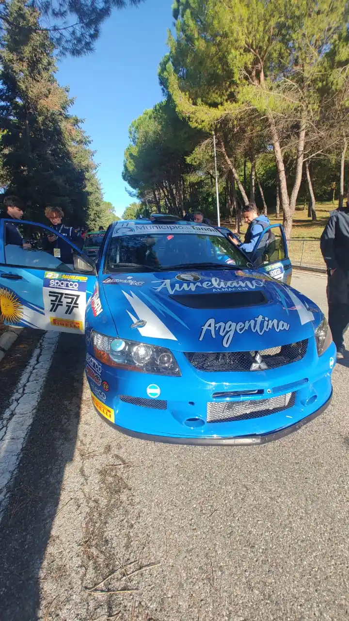 La tandilense Karina Dobal tuvo una destacada actuación en el Rally Legend de San Marino.