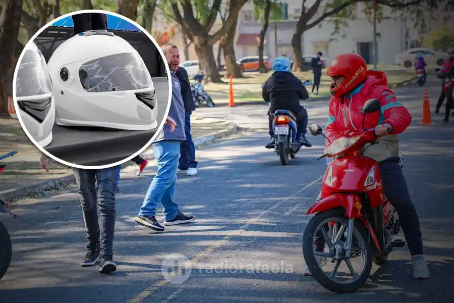 Se viene una nueva charla informativa y entrega de cascos, ¿cómo participar?