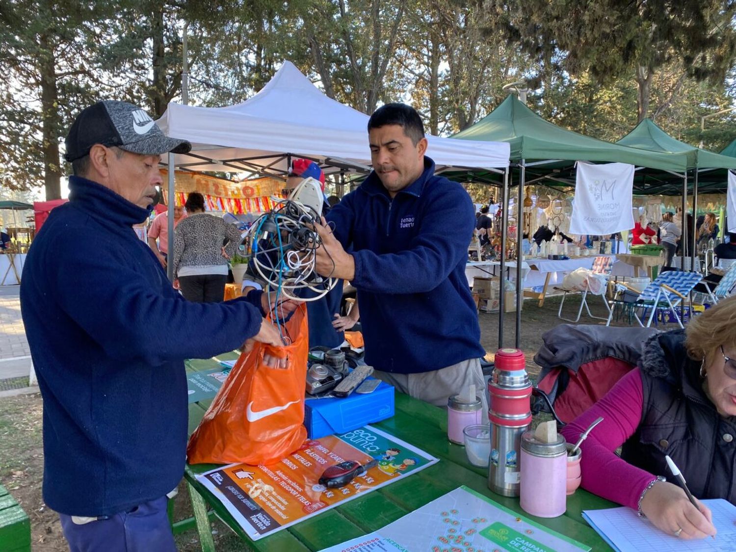 “Reciclar Venado” recepcionó residuos electrónicos en el Paseo de la Ciudad 