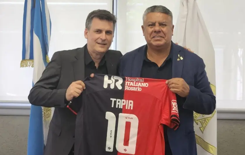 Boero visitó a Tapia en el predio de la AFA: "Reafirmamos el compromiso de recomponer las relaciones institucionales"