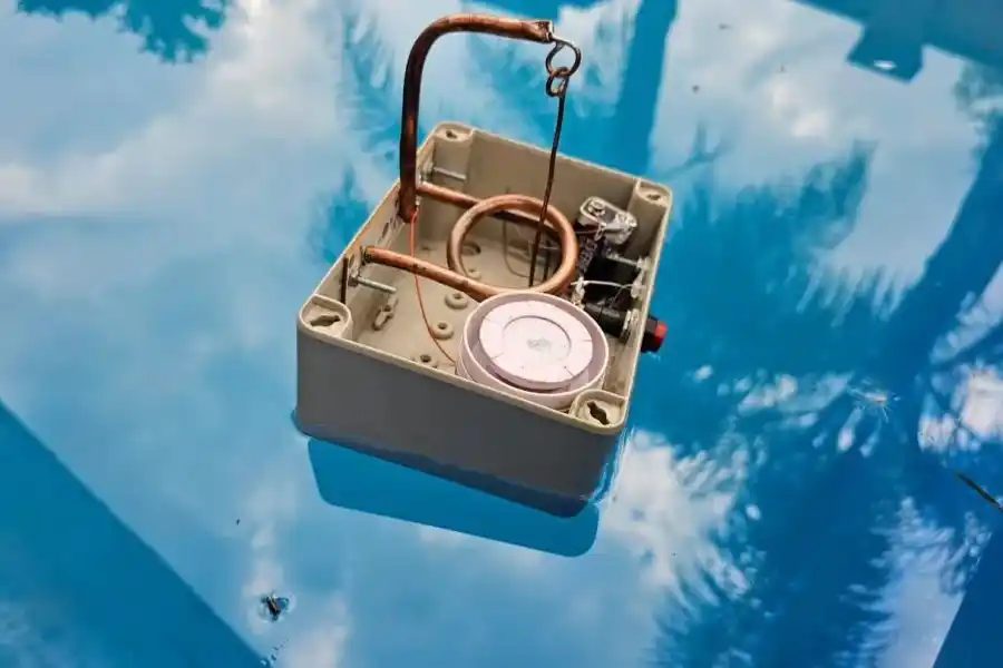 La alarma detecta las ondas de movimiento en el agua (Foto: TikTok @3d.impresiones).