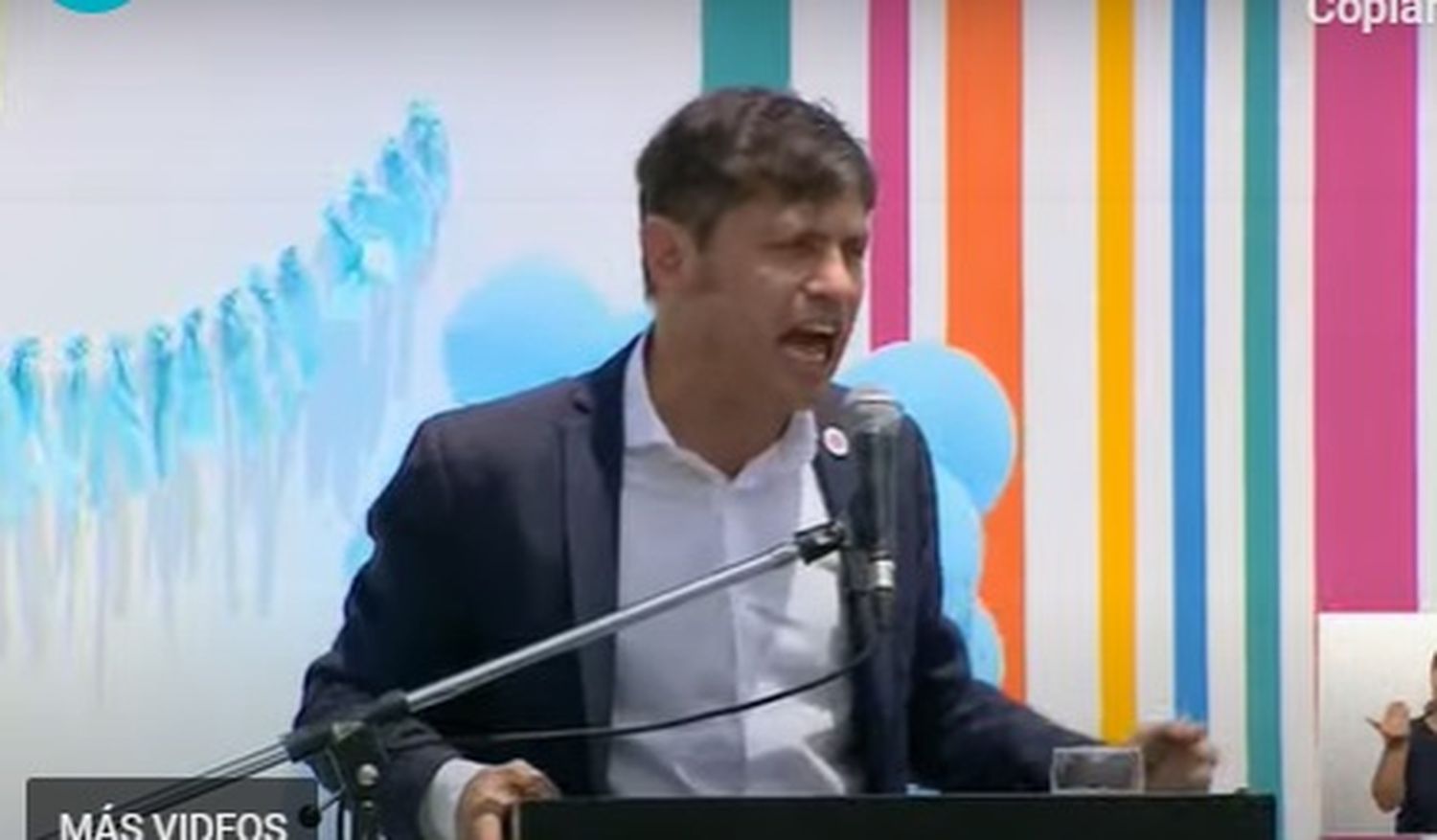 Kicillof fue a Varela y habló de la "herencia" de Vidal: "Ya inauguramos el doble de escuelas que en sus 4 años de gobierno"