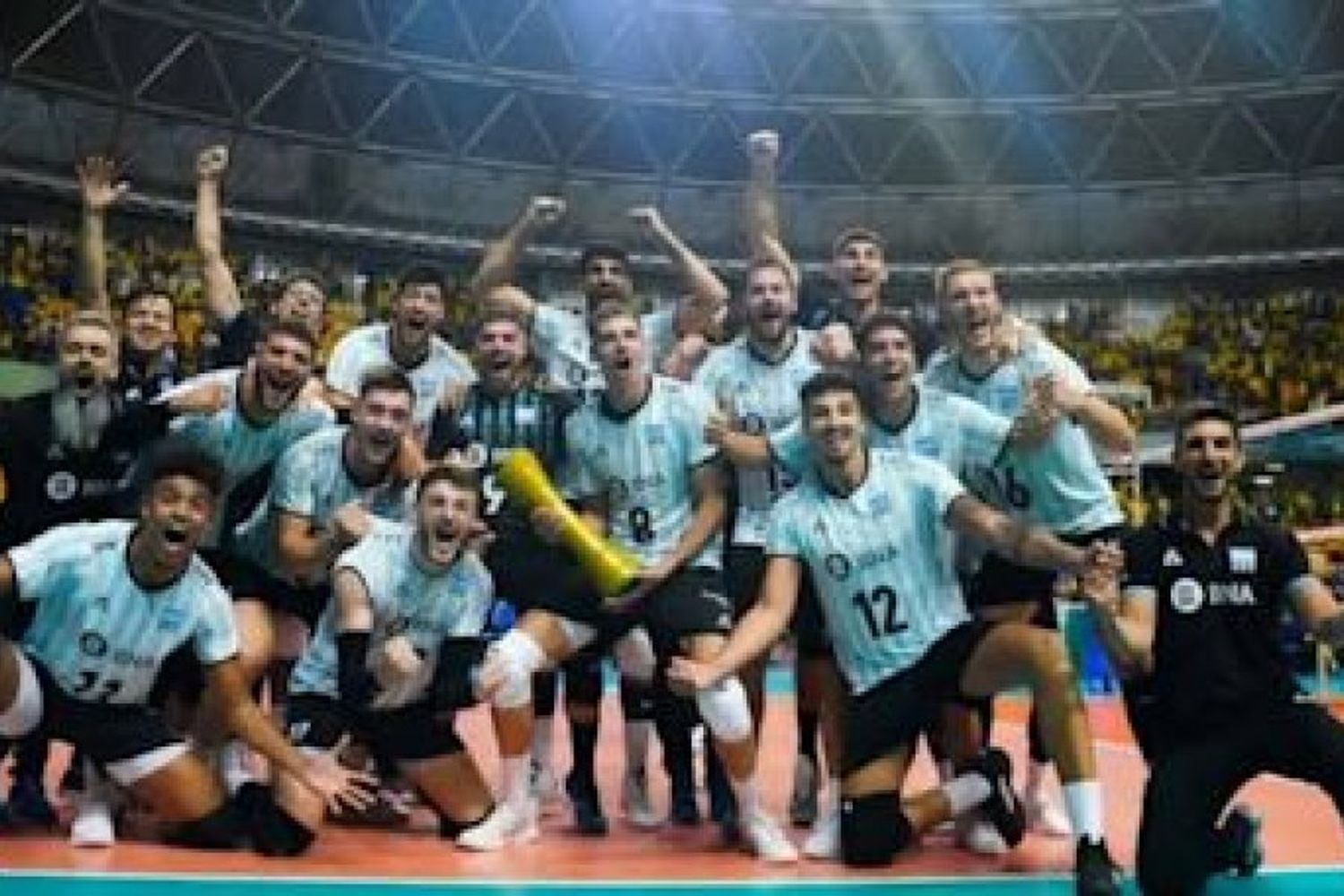 Argentina es el campeón del Sudamericano de Vóley