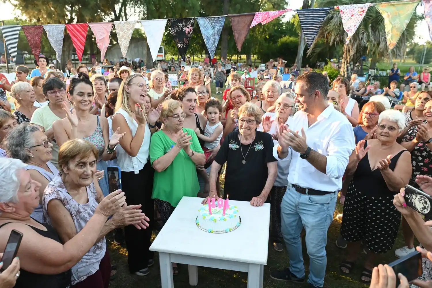 Una gualeguaychuense festejó sus 101 años en la Colonia de Vacaciones del Adulto Mayor