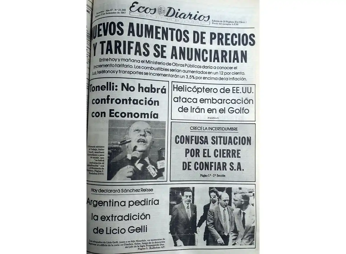 Martes 22 de septiembre de 1987