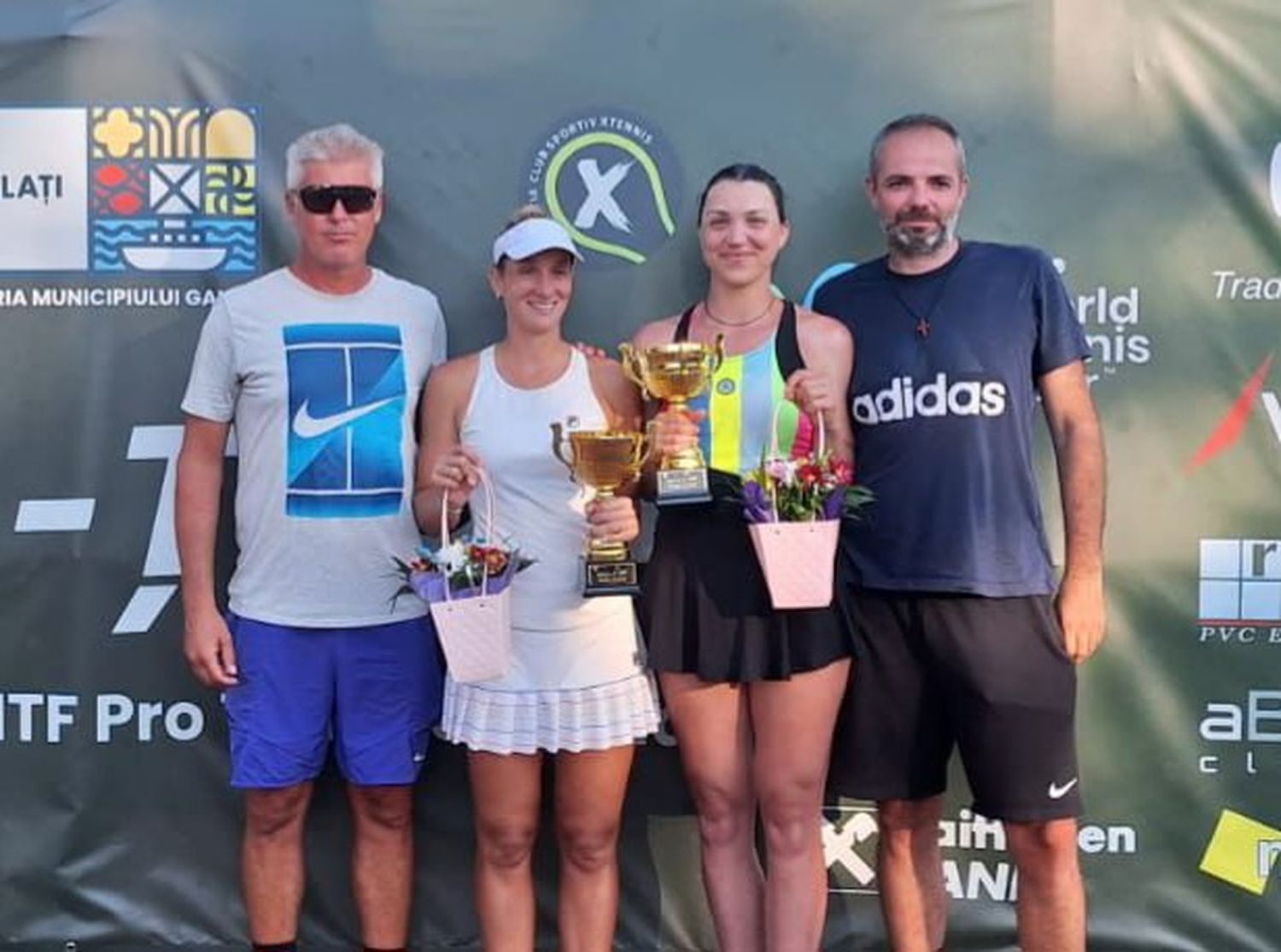 Bosio y Tig buscarán repetir lo hecho la semana pasada y volver a ganar el torneo de dobles.